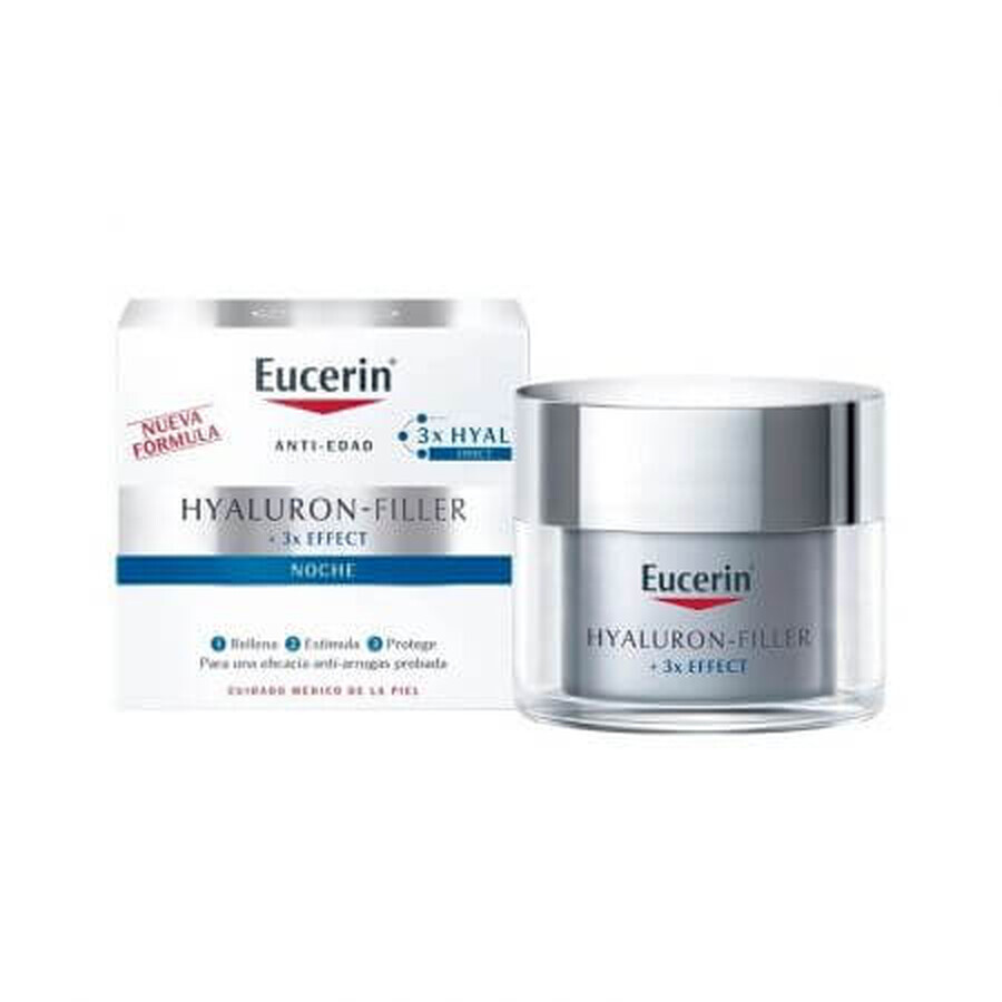 Eucerin Hyaluron Filler Triple Anti-Aging Night Cream, 50 ml