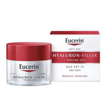 Eucerin Hyaluron Filler Lifting Day Cream for Dry Skin, 50 ml