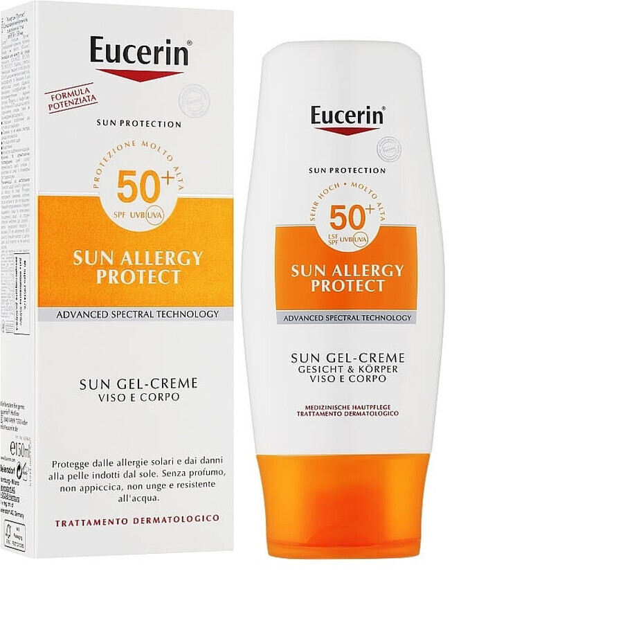 Eucerin Sun Allergy Sun Allergy Protection Gel Cream SPF 50+, 150 ml