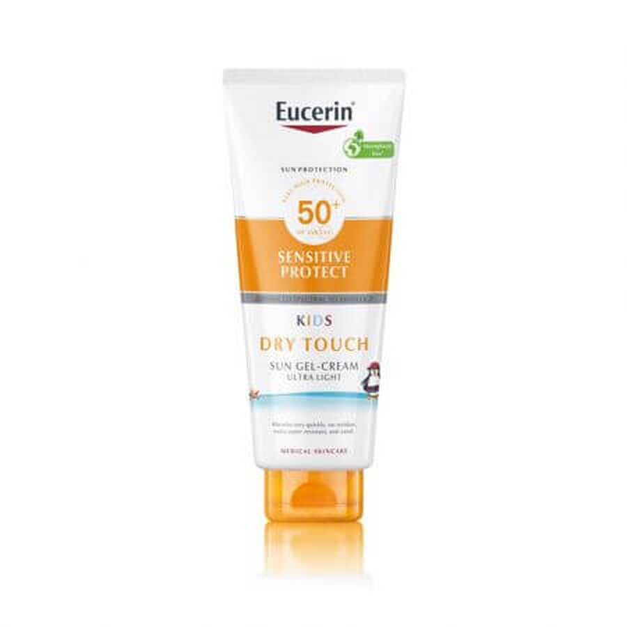 Eucerin Sensitive Sonnenschutzcreme Gel für Kinder SPF 50+, 400 ml