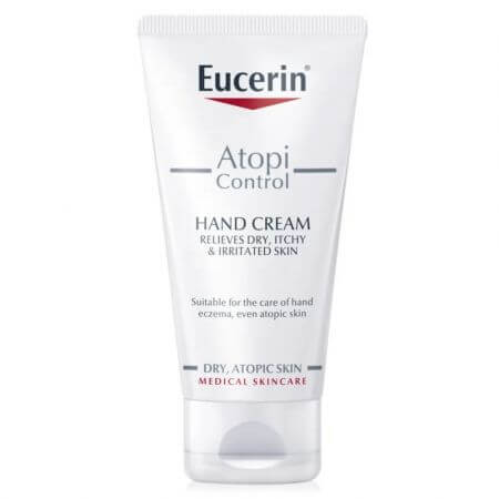 Eucerin AtopiControl Crème pour les Mains, 75 ml