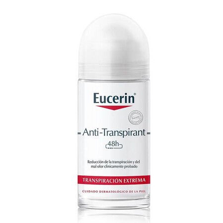Eucerin 48h Antiperspirant Déodorant Roll-On avec Protection, 50 ml