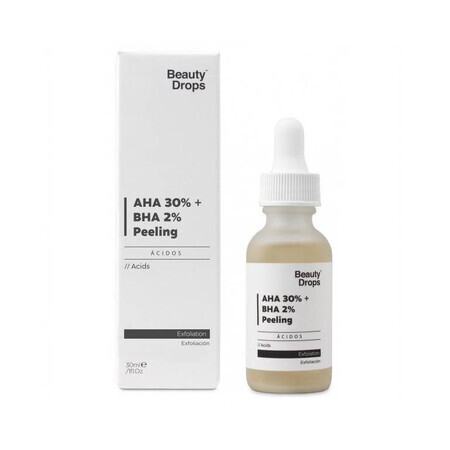 Esfoliante AHA 30% + BHA 2%, 30ml, Gocce di Bellezza