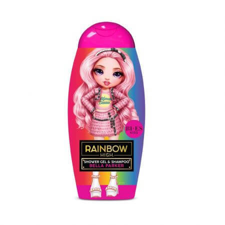 Gel douche et shampooing Rainbow HJ Bella Parker, 250 ml, Bi-Es
