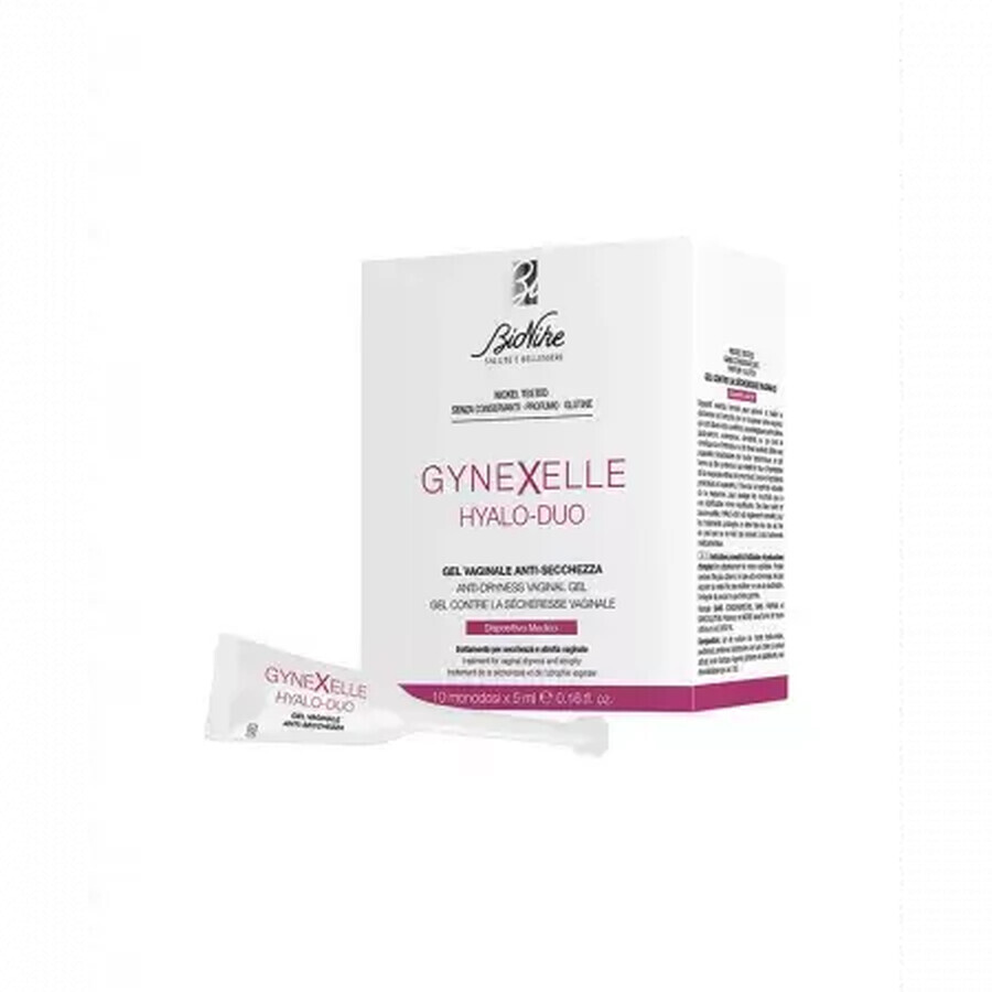 Gynexelle Hyalo-Duo gel pour la sécheresse vaginale, 50 ml, BioNike