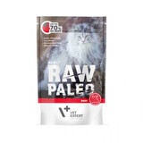 Wet food with beef for adult cats Raw Paleo, 100 g, VetExpert