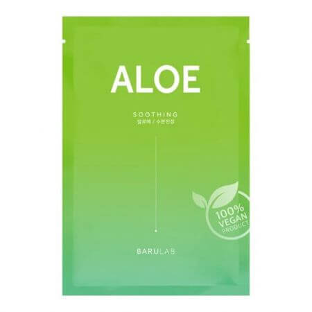 Lingettes Vegan Aloe Vera, 23 g, Barulab