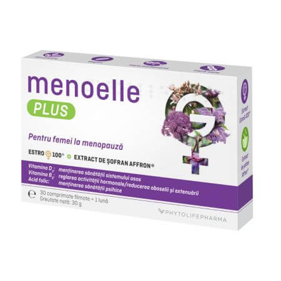Menoelle Plus, 30 comprimés, PhytoLife Nutrition
