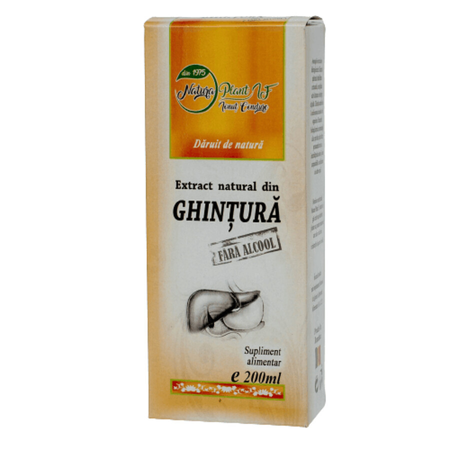 Extrait de guintura sans alcool, 200 ml, Natura Plant