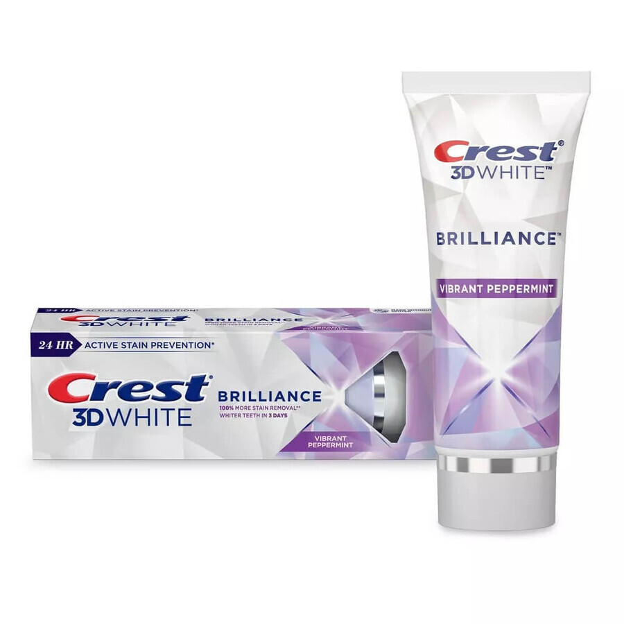 Dentifricio 3D White Brilliance, 99 g, Crest