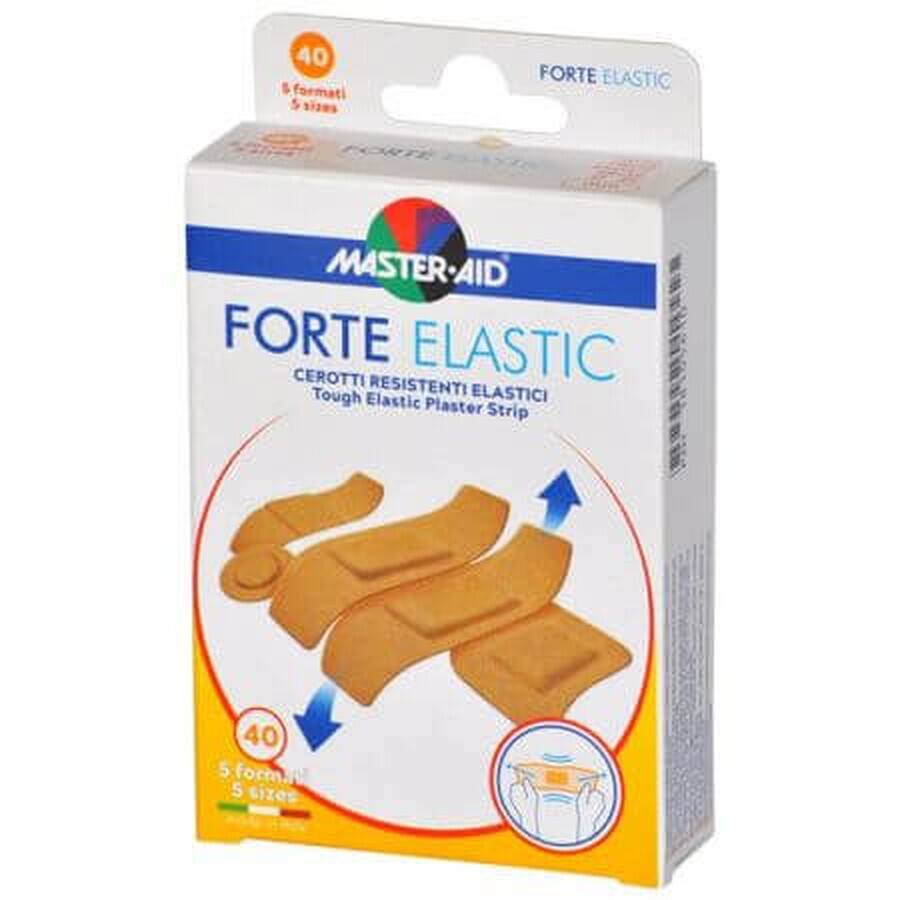 Cerotti resistenti Forte Elastic Master-Aid, 40 pezzi, Pietrasanta Pharma