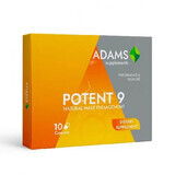 Potent9, 10 gélules, Adams Vision