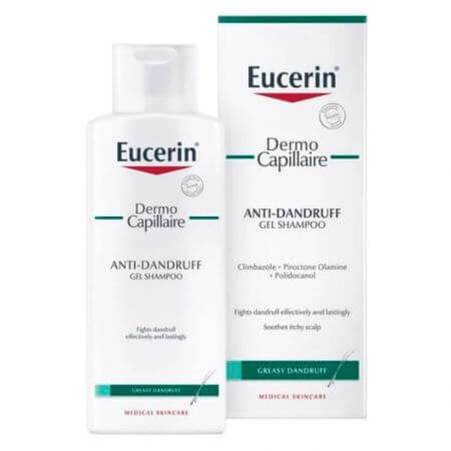 DermoCapillaire shampoo crema antiforfora, 250 ml, Eucerin