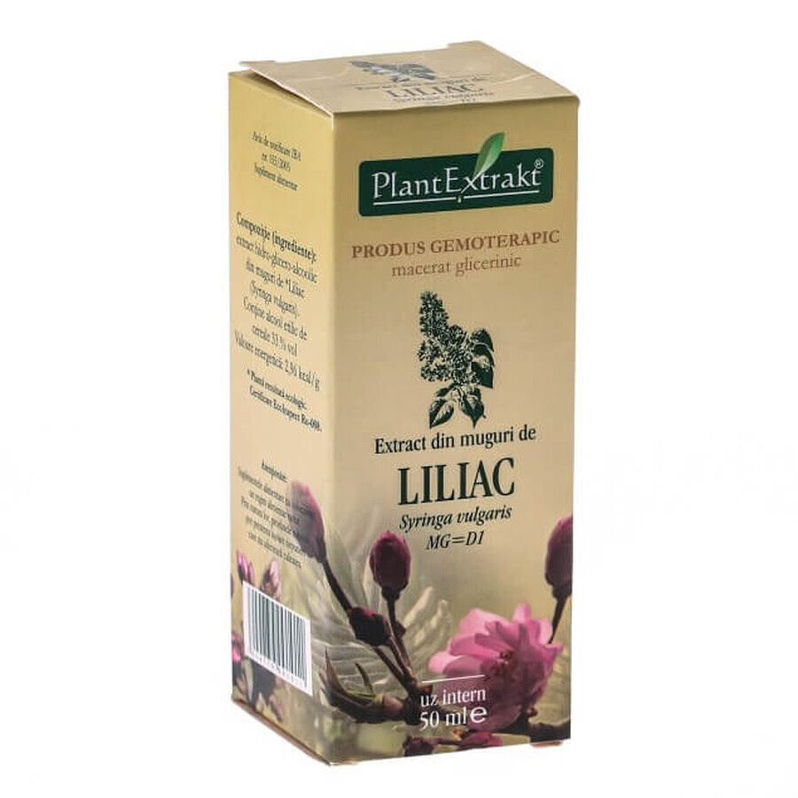 Extrait de bourgeon de lilas, 50 ml, Plant Extrakt