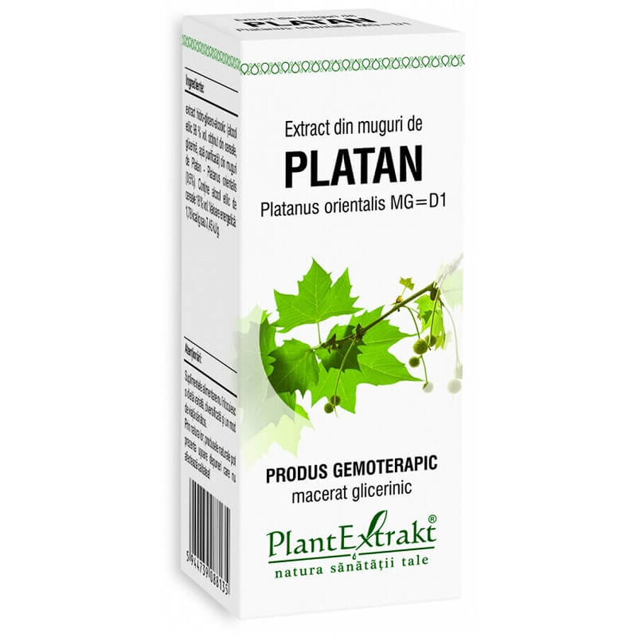 Extrait de bourgeon de plantain, 50 ml, Plant Extrakt