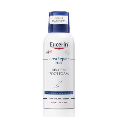 Eucerin UreaRepair Fuß-Reinigungsschaum mit 10% Urea, 150 ml