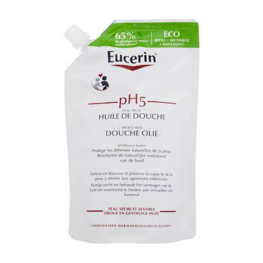 Eucerin pH5 Eco Huile de bain rechargeable, 400 ml
