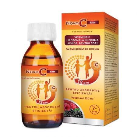Vitamine C liposomale Novo C Kids, 120 ml, PP Management Kft.