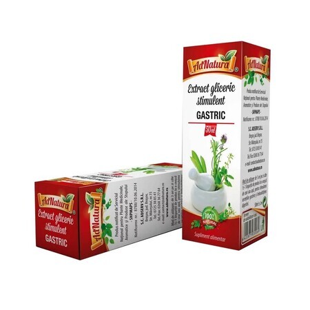 Estratto glicerico stimolante gastrico, 50 ml, AdNatura