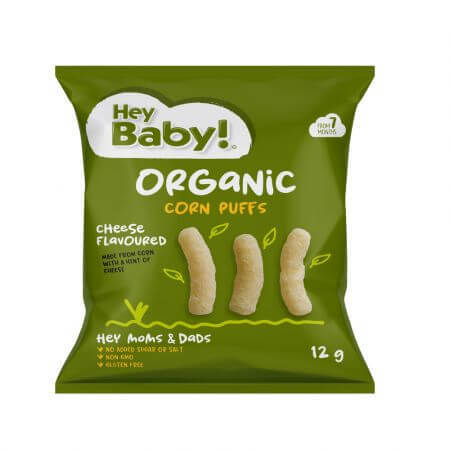 Organic Puff Organic Puff, 7 mois+, 12 g, Hey Baby