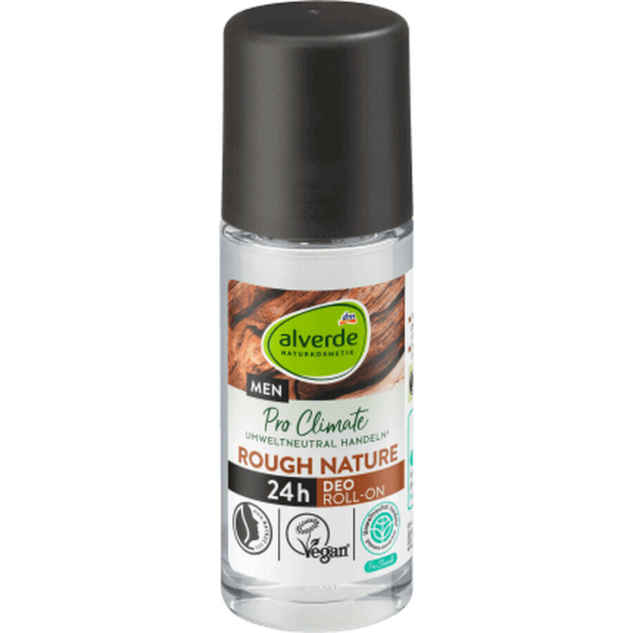 Alverde Naturkosmetik MEN Déodorant roll-on ROUGH NATURE, 50 ml