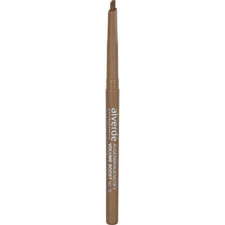 Alverde Naturkosmetik Crayon à sourcils Volum boost No.12, 0,5 g