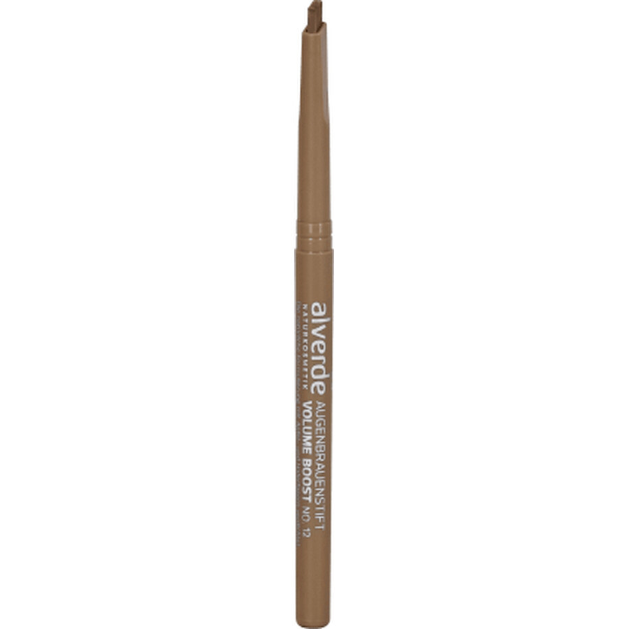 Alverde Naturkosmetik Crayon à sourcils Volum boost No.12, 0,5 g