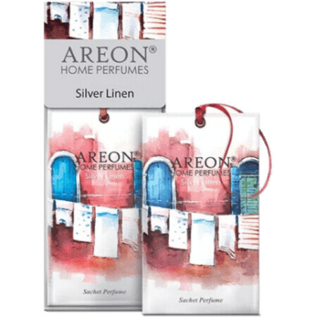 Areon Silver Linen Scented Pouch, 5 g