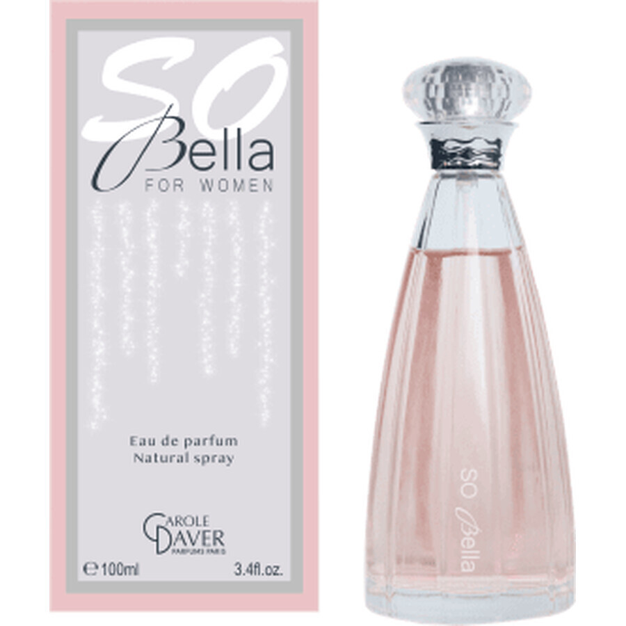 Carole Daver Eau de parfum SO Bella, 100 ml