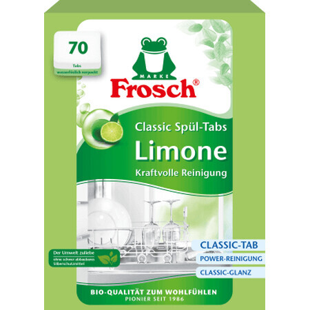 Frosch Detergent pentru mașina de spălat vase clasic, 70 buc