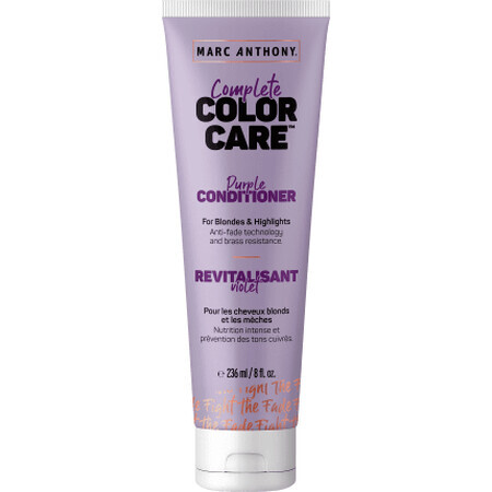 Marc Anthony Color Care après-shampooing violet pour cheveux blonds et méchés, 236 ml