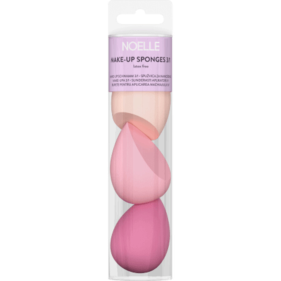 Noelle Make-up sponzen, 3 st