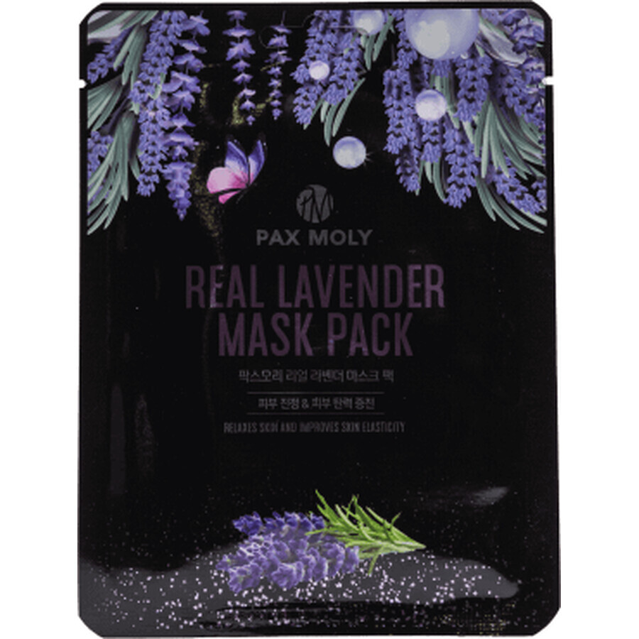 Pax Moly Maschera viso alla lavanda, 1 pz