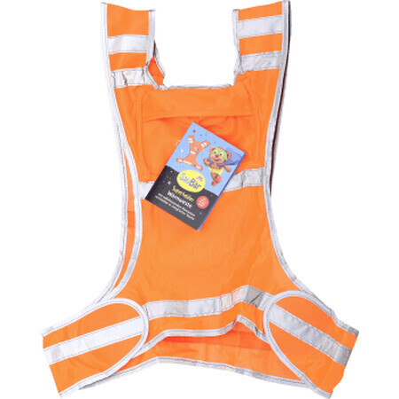 SauBär Children's Superhero Reflective Vest, 1pc