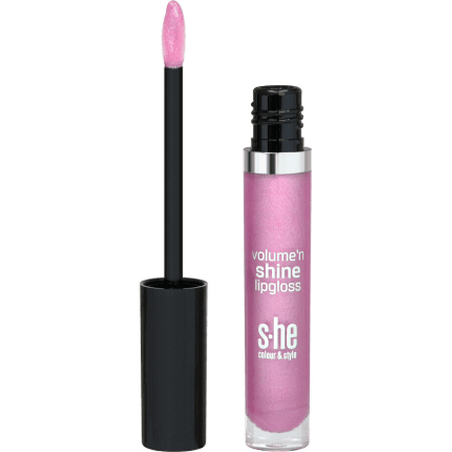 She colour&style Volume 'n shine lip gloss 340/015, 5,2 g