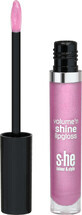 She colour&amp;style Volume &#39;n shine lip gloss 340/015, 5,2 g