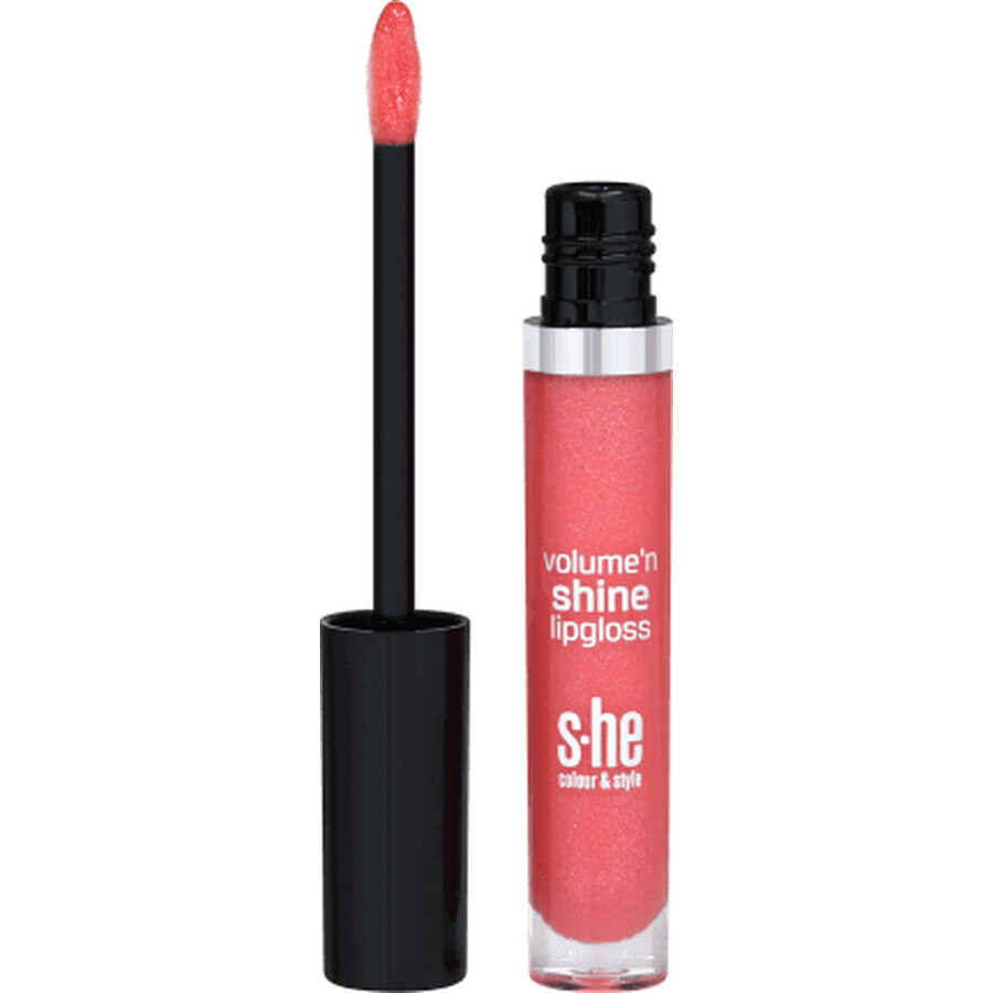 She colour&style Volume 'n shine lip gloss 340/020, 5,2 g