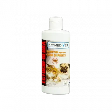 Shampooing antiparasitaire Ectocid Herba, 200 ml, Promedivet