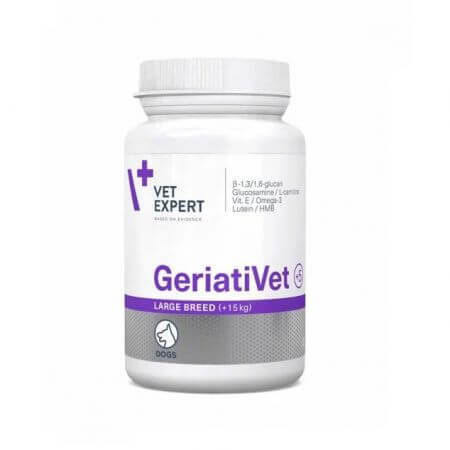 GeriatiVet Dog Large Breed 820 mg, 45 comprimés, VetExpert