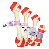 Knotted Bone Red Knotted Bone Red calfskin reward, 1 piece x 10 cm, Mr.Bandit