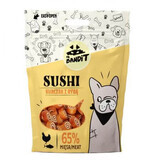 Récompenses au poulet et au poisson pour chiens Sushi, 80 g, Mr Bandit