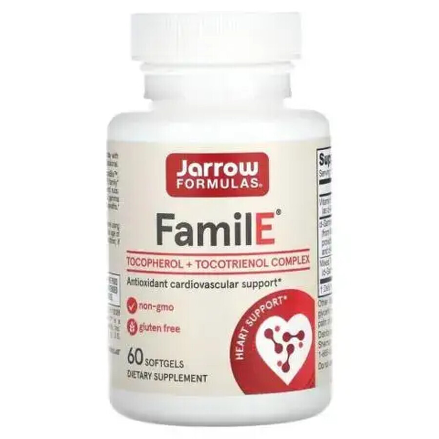 Famil-E Jarrow Formulas, 60 Kapseln, Secom