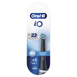 iO Ultimate Clean Elektrische Zahnbürste Nachfüllpackungen Schwarz, 6 Stück, Oral-B