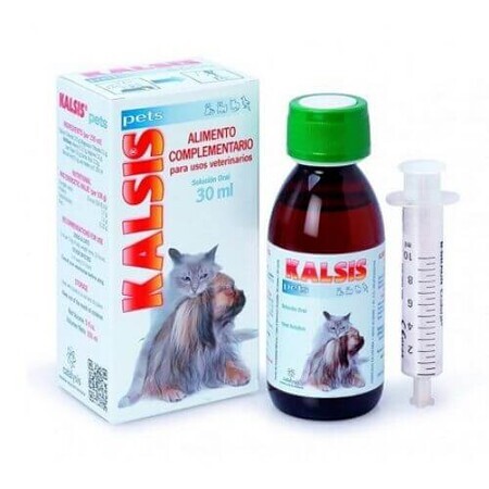 Adjuvant supplement against osteoporosis, osteopenia and fractures Kalsis Pets, 30 ml, Catalysis Vet