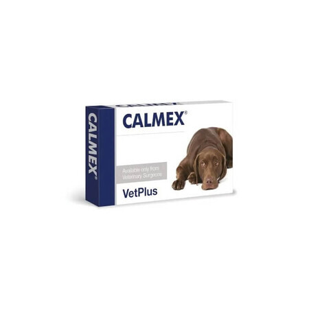 Supplément calmant pour chiens Calmex, 10 comprimés, VetPlus