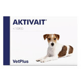 Supplement against nervous system disorders for dogs under 10 kg Aktivait Small Breed, 60 capsules, VetPlus