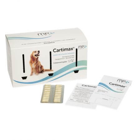 Complément de protection des cartilages et des articulations pour chien et chat Cartimax, 1020 gélules, Mp Labo