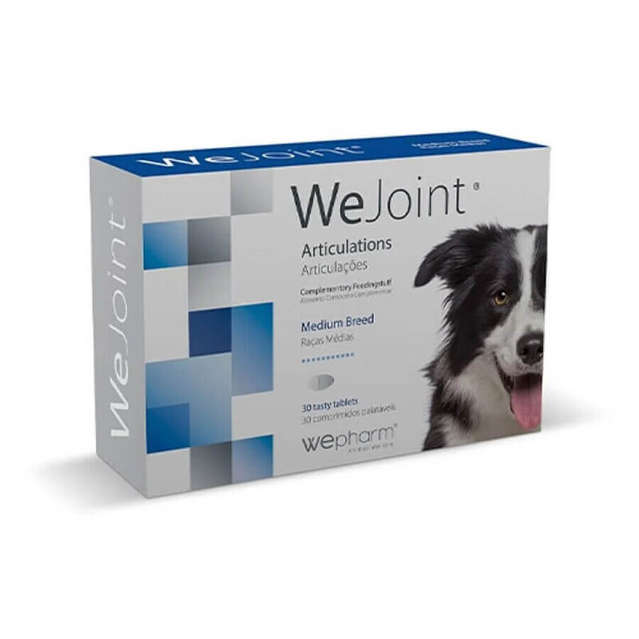 WeJoint Medium Breeds joint support supplement for medium-sized dogs, 30 tablets, Wepharm