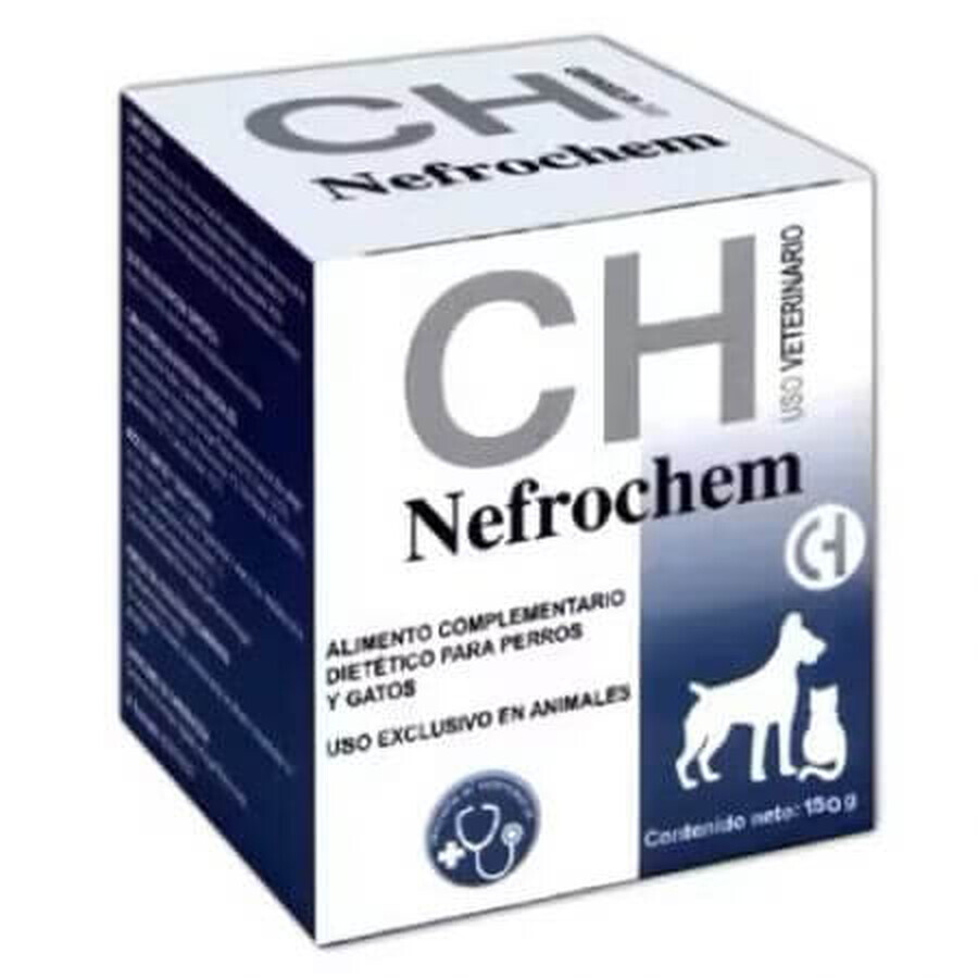 Supplément pour soutenir la fonction rénale Nefrochem, 150 g, Chemical Iberica