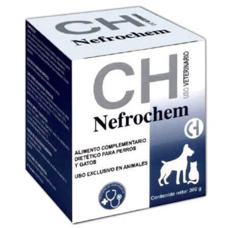 Supplément pour soutenir la fonction rénale Nefrochem, 300 g, Chemical Iberica